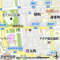 持田製薬株式会社　高崎事業所周辺の地図