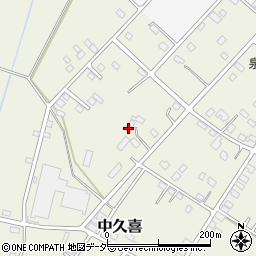 栃木県小山市中久喜1488周辺の地図