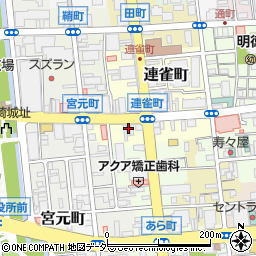 群馬県高崎市連雀町135周辺の地図