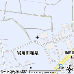 栃木県栃木市岩舟町和泉732周辺の地図