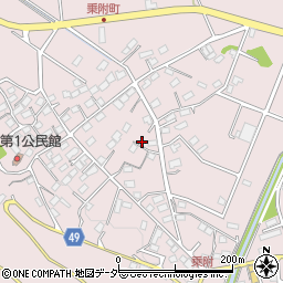 群馬県高崎市乗附町1077-1周辺の地図