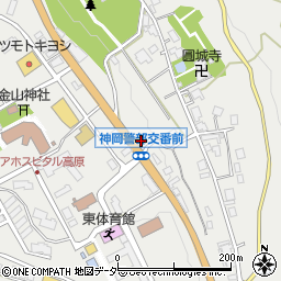 デイリーヤマザキ神岡殿町店周辺の地図
