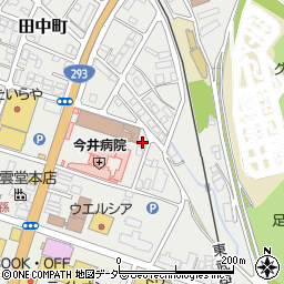 ＫＡＮＥＫＯ美容室　田中店周辺の地図