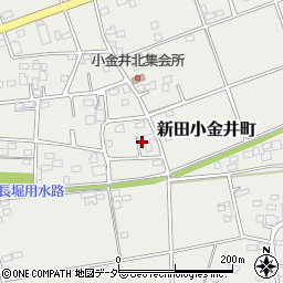 群馬県太田市新田小金井町1398周辺の地図