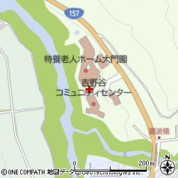 吉野谷診療所周辺の地図
