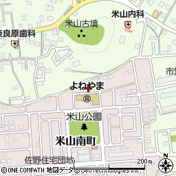 栃木県佐野市米山南町42-8周辺の地図