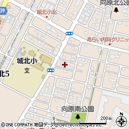 栃木県小山市城北4丁目11周辺の地図