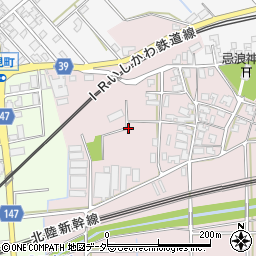 石川県加賀市弓波町ハ周辺の地図