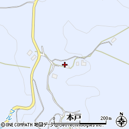 茨城県笠間市本戸5038周辺の地図