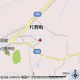 石川県加賀市片野町セ周辺の地図