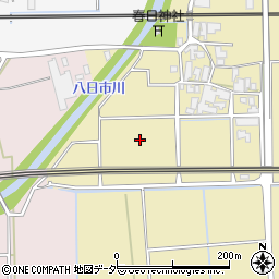 石川県加賀市八日市町西周辺の地図