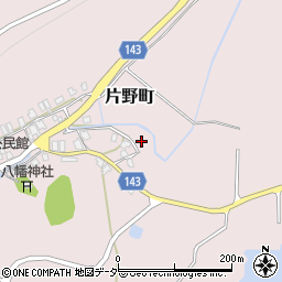 石川県加賀市片野町（セ）周辺の地図