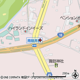 光州苑 軽井沢本店周辺の地図