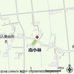 栃木県小山市南小林520周辺の地図