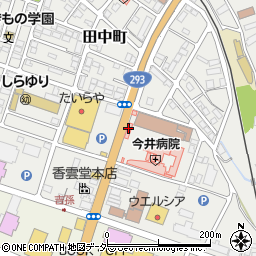 日本調剤足利薬局周辺の地図