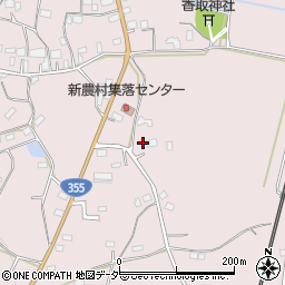 茨城県笠間市南小泉645周辺の地図
