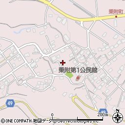 〒370-0867 群馬県高崎市乗附町の地図