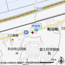 栃木県佐野市町谷町173周辺の地図