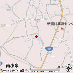 茨城県笠間市南小泉829周辺の地図