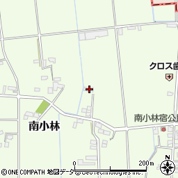 栃木県小山市南小林818周辺の地図