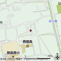 長野県安曇野市穂高柏原2505周辺の地図