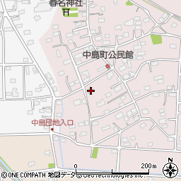 群馬県高崎市中島町577-2周辺の地図