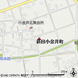 群馬県太田市新田小金井町1408周辺の地図