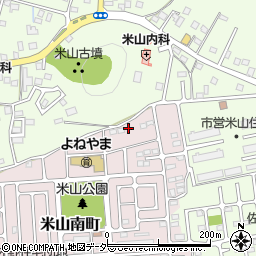 栃木県佐野市米山南町44周辺の地図