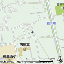 長野県安曇野市穂高柏原2504周辺の地図
