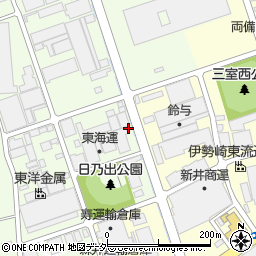 群馬ビーエス株式会社　伊勢崎営業所周辺の地図