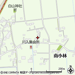 栃木県小山市南小林556周辺の地図