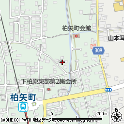 長野県安曇野市穂高柏原1550周辺の地図