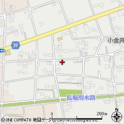 群馬県太田市新田小金井町1352-3周辺の地図