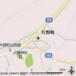 石川県加賀市片野町モ周辺の地図