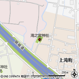 滝之宮神社周辺の地図