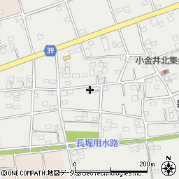 群馬県太田市新田小金井町1333周辺の地図