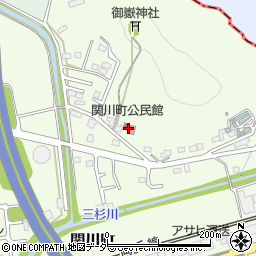 関川町公民館周辺の地図