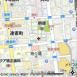 株式会社内川紙器　本社周辺の地図