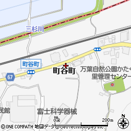 栃木県佐野市町谷町151周辺の地図