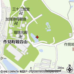 石川県加賀市作見町ワ周辺の地図
