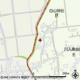 栃木県小山市南小林391周辺の地図