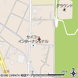 栃木県小山市立木1903周辺の地図