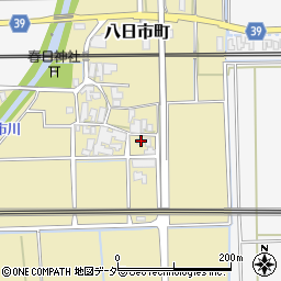 石川県加賀市八日市町イ2周辺の地図