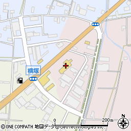 トヨタカローラ南茨城筑西横塚店周辺の地図