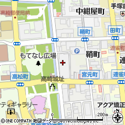 アンビジュネイル・スズラン　高崎店周辺の地図