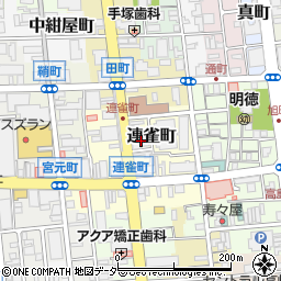 群馬県高崎市連雀町30周辺の地図