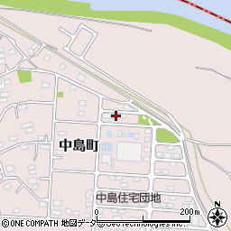群馬県高崎市中島町90-2周辺の地図