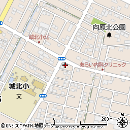 栃木県小山市城北4丁目14周辺の地図