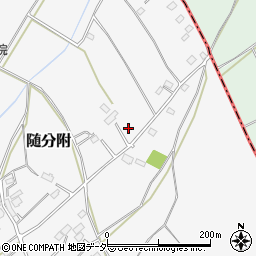 茨城県笠間市随分附626周辺の地図