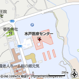 国立病院機構　水戸医療センター周辺の地図